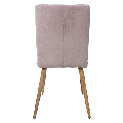 Chair NOVA 59x53.5xH92cm, greyish pink 