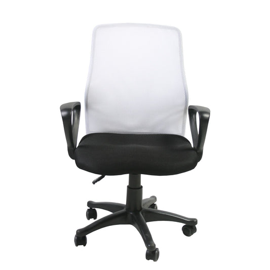 Work chair TREVISO black/white