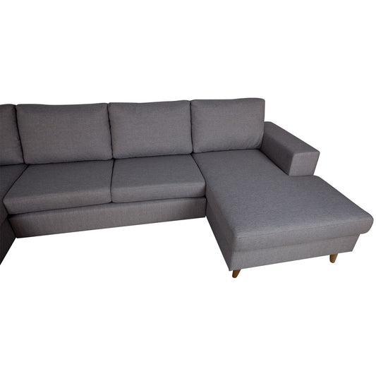 Corner sofa HARALD LC dark gray