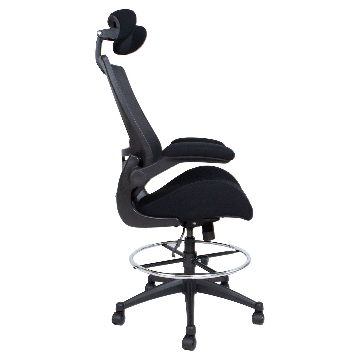 High work chair MILLER black 