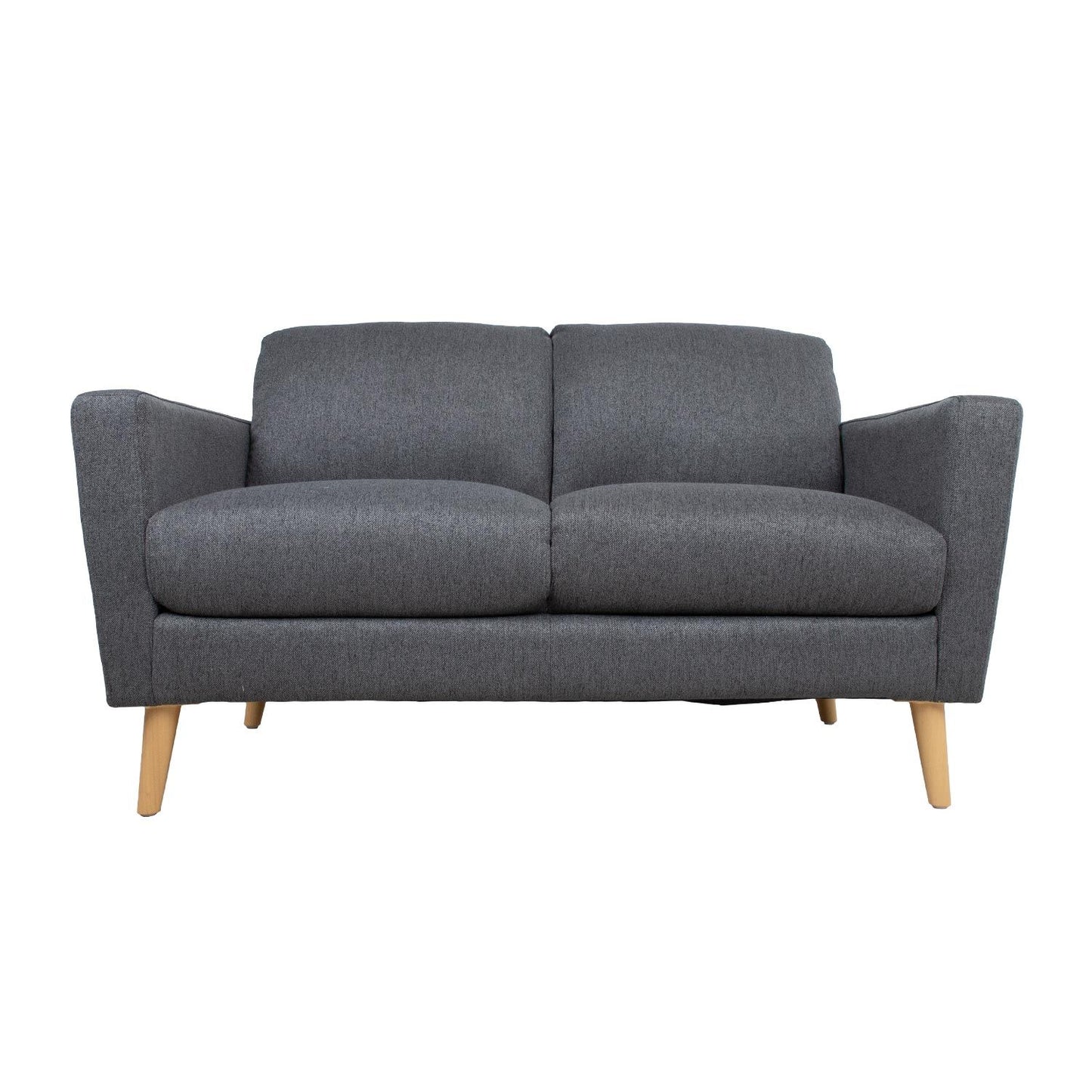 Sofa KAILI 2-seater, dark gray