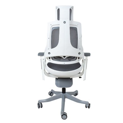 Work chair WAU - grey/white 