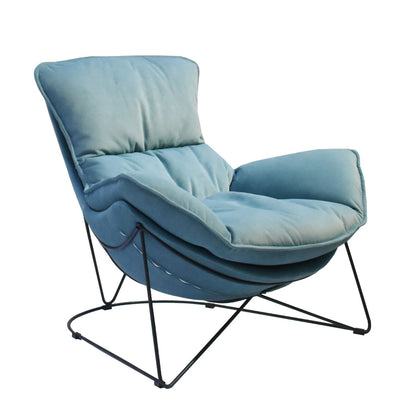 Lounge chair DIVA light kerosene color 