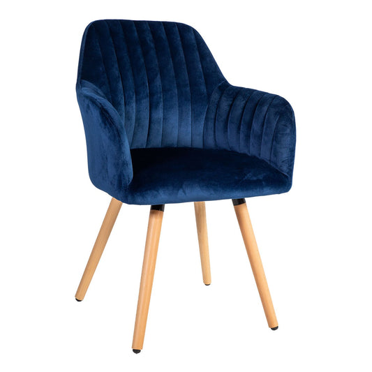 Armchair ARIEL 58x58.5xH85cm, dark blue 