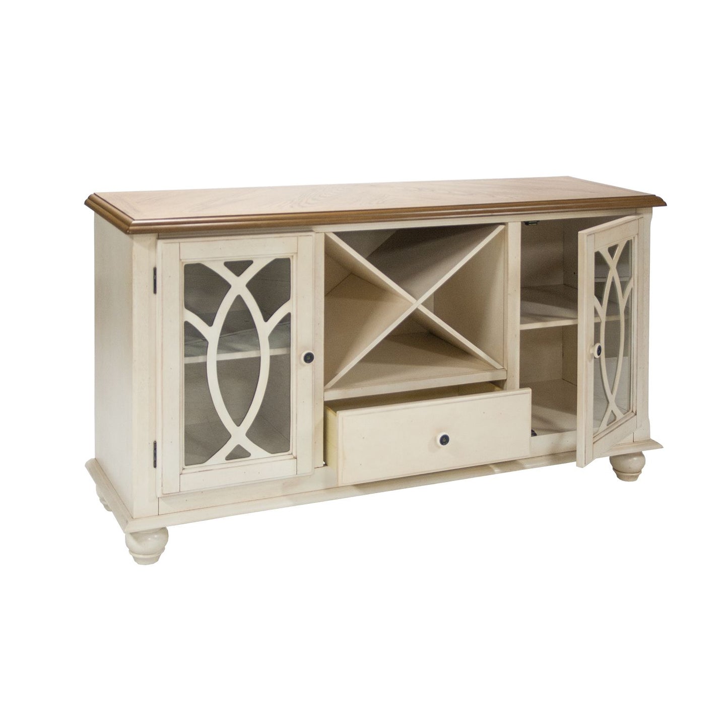 Dresser LILY 152x46xH84cm, antique white