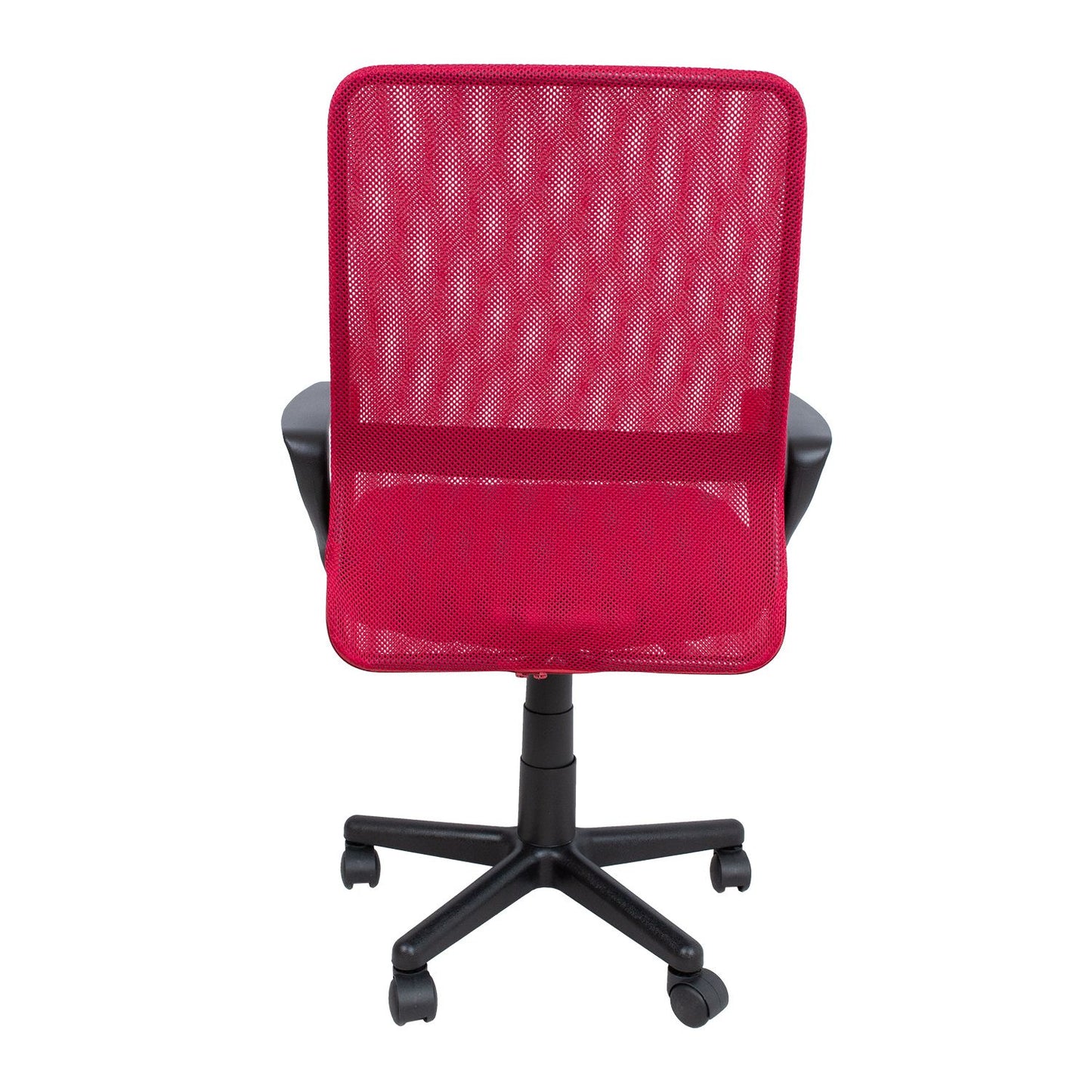 Office chair BELINDA black/red 