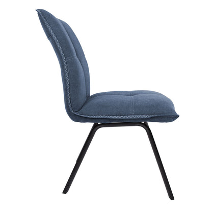 Chair EDDY, greyish blue 