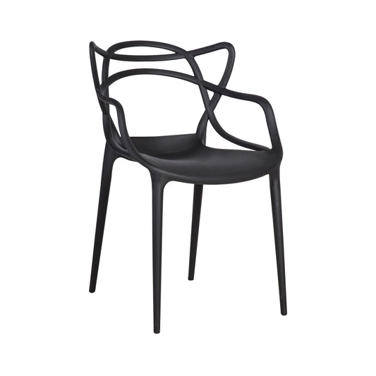 Chair BUTTERFLY 55x55xH83cm black 