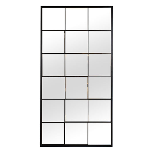 Mirror SIMONE 90x180cm, black