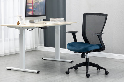 Office Chair Q-328 BLACK/BLUE 