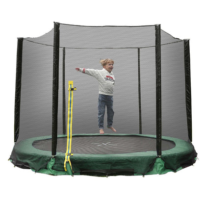 Trampoline on the ground with safety net 305 cm 