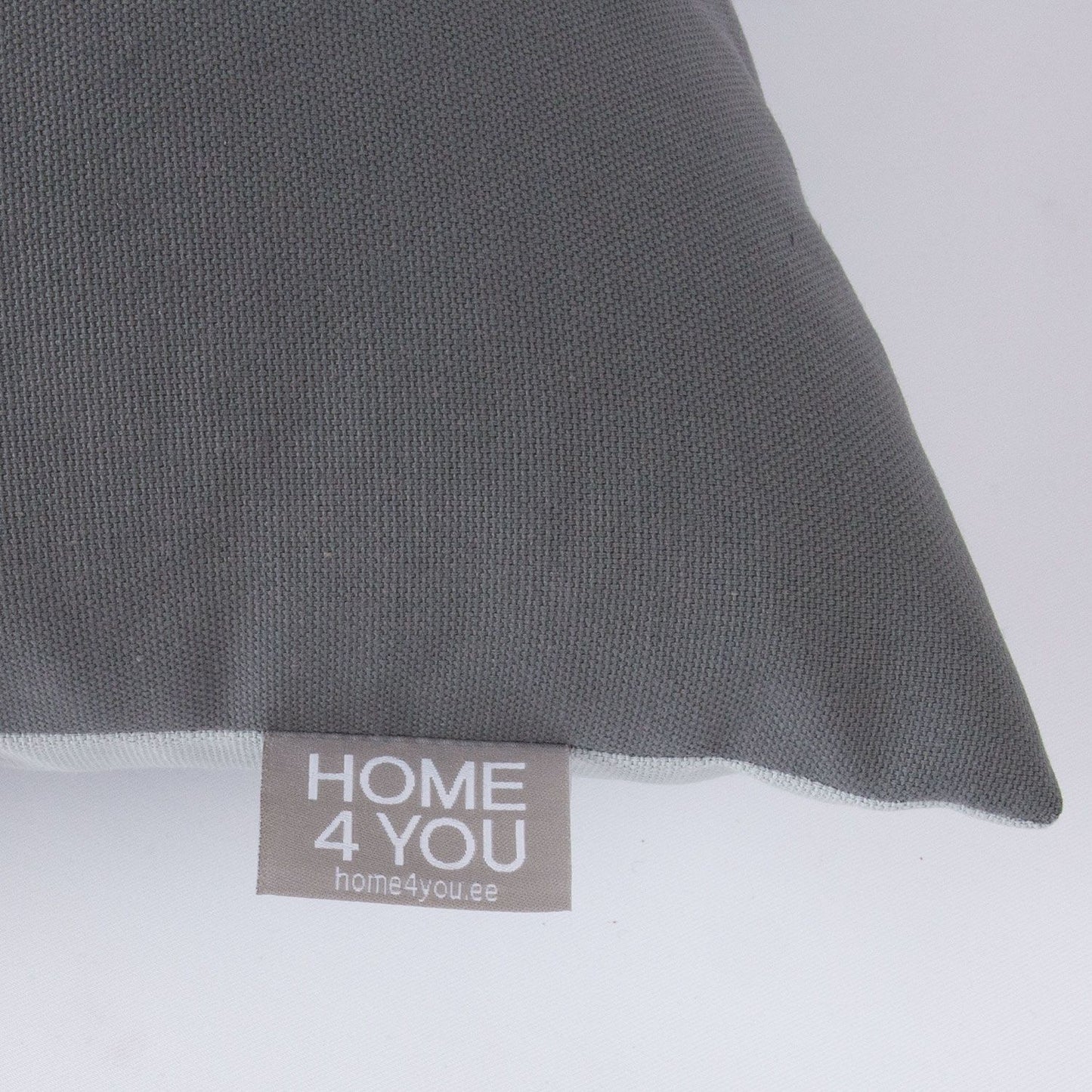 Pillow MY COTTON 45x45cm, light gray/grey