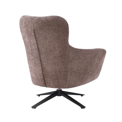 Lounge chair HELGA light brown 