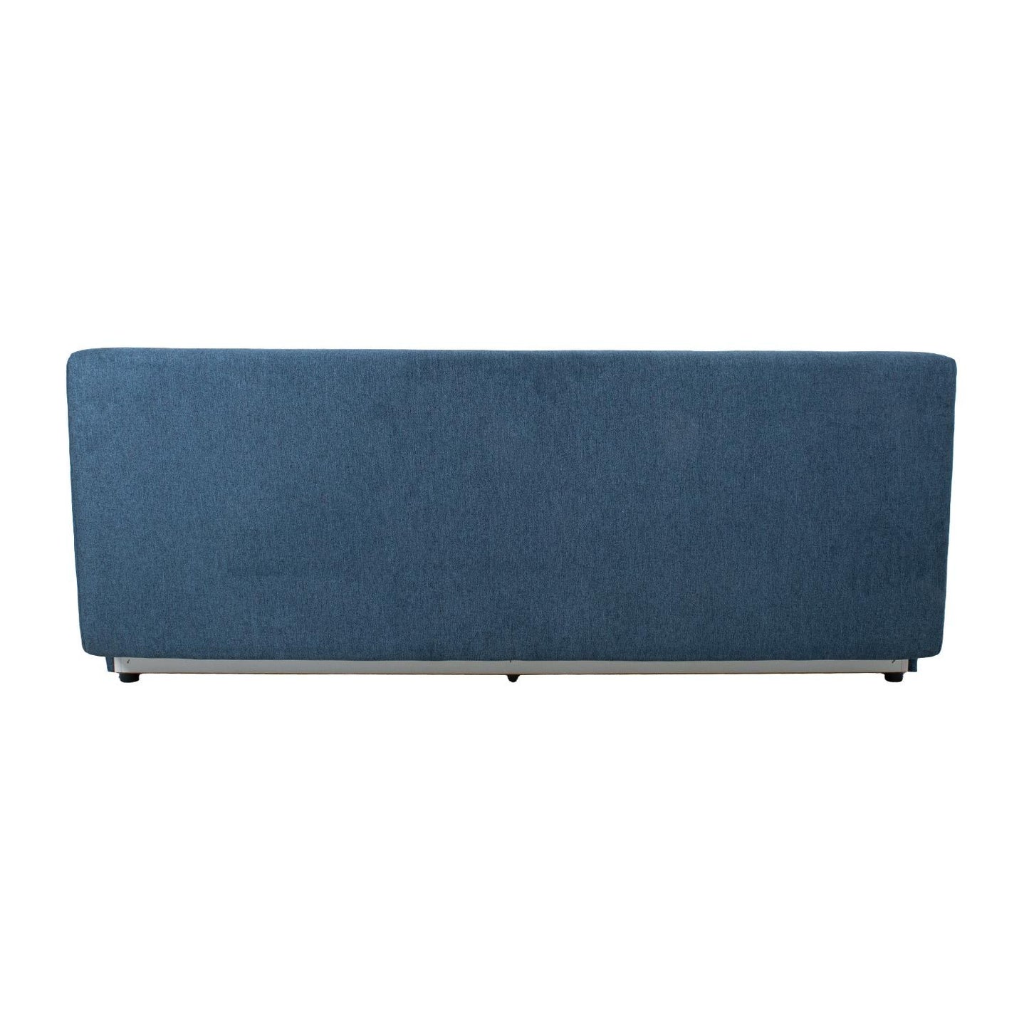 Sofa-bed MUNICH with storage box, dark blue