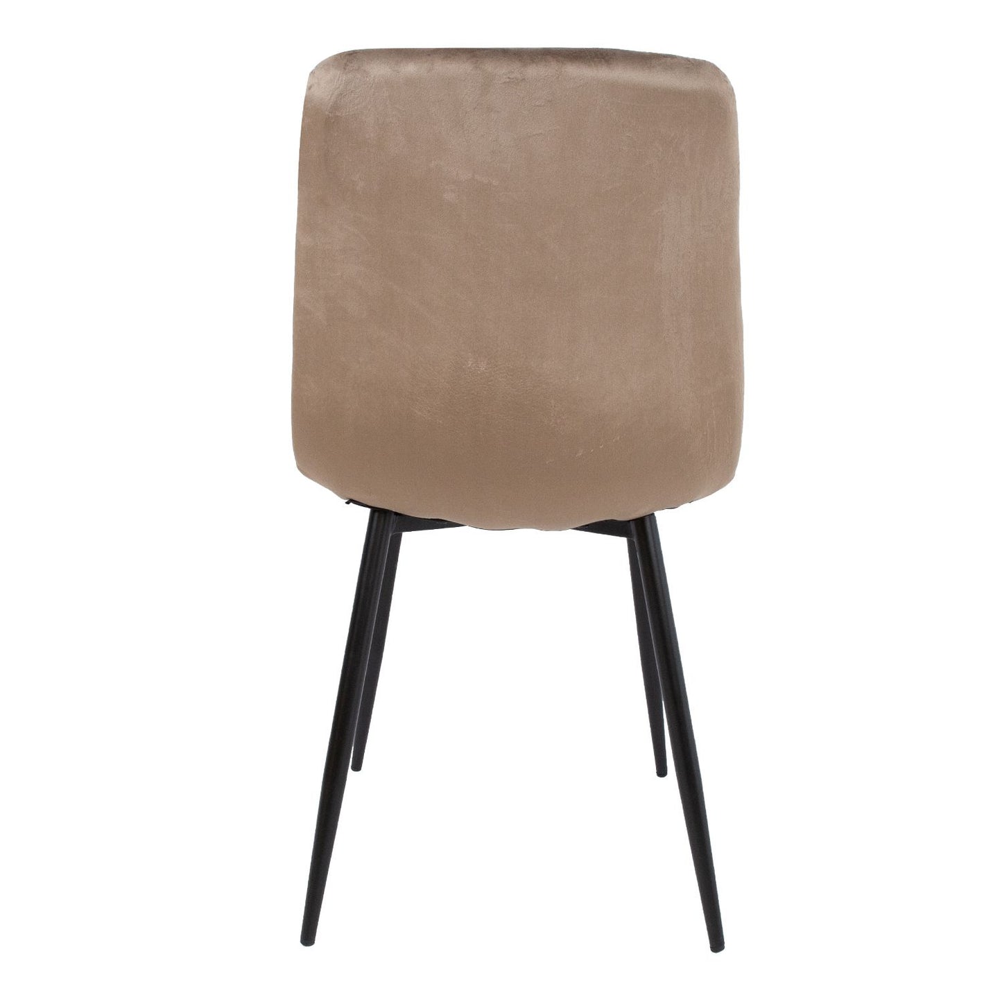 Chair BRIE, beige velvet 