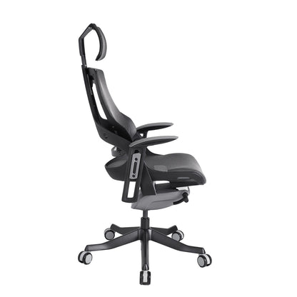 Work chair WAU grey/black 