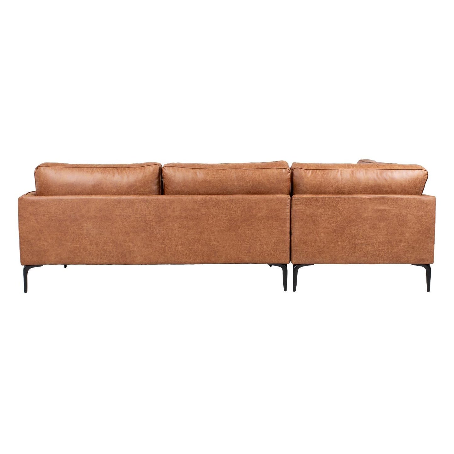 Corner sofa SOFIA KS, brown