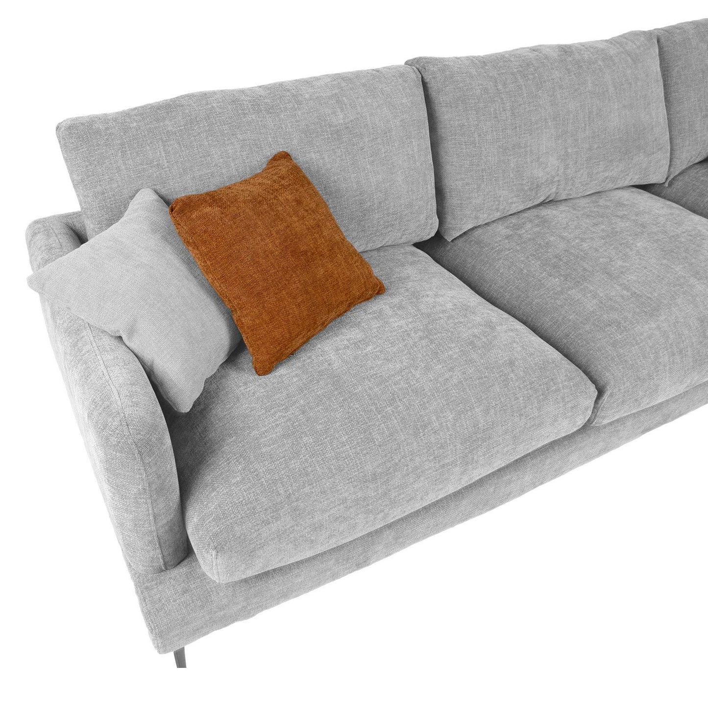 Corner sofa DAISY LS gray