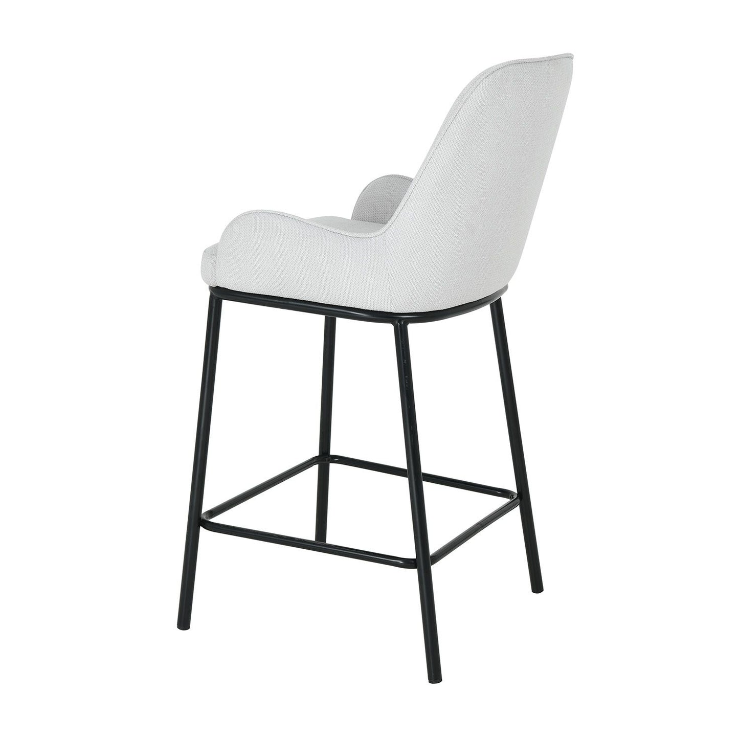 Bar Chair DARCY pale white 