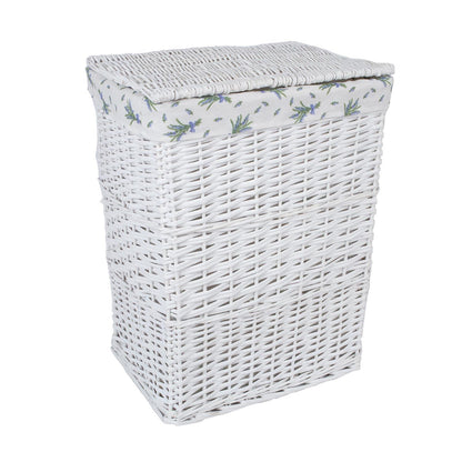 Laundry basket MAX-1, 45x33xH59cm white 