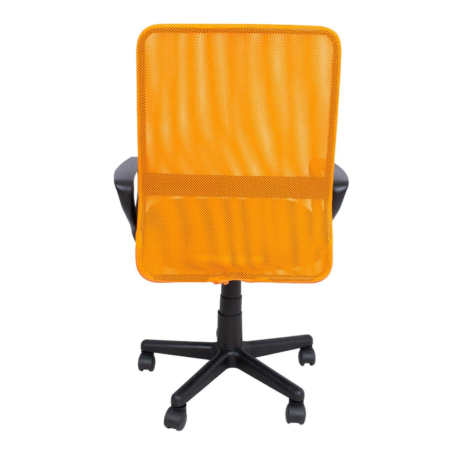 Office chair BELINDA black/orange 