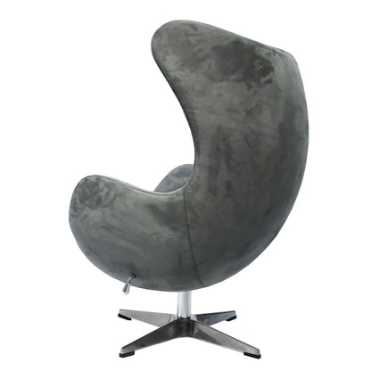 Lounge chair GRAND STAR dark gray