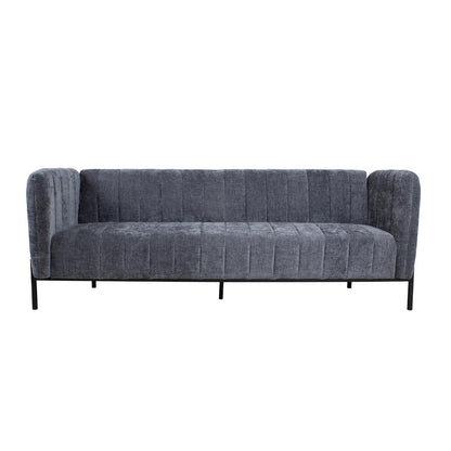 Sofa bed TAMIKA 3-seater, gray