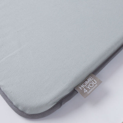 Chair cushion MY COTTON 39x39cm, light gray