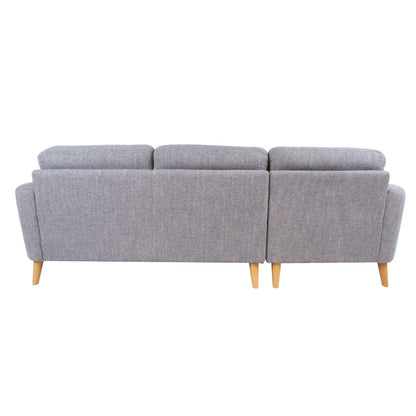 Corner sofa DANTE LC, light gray