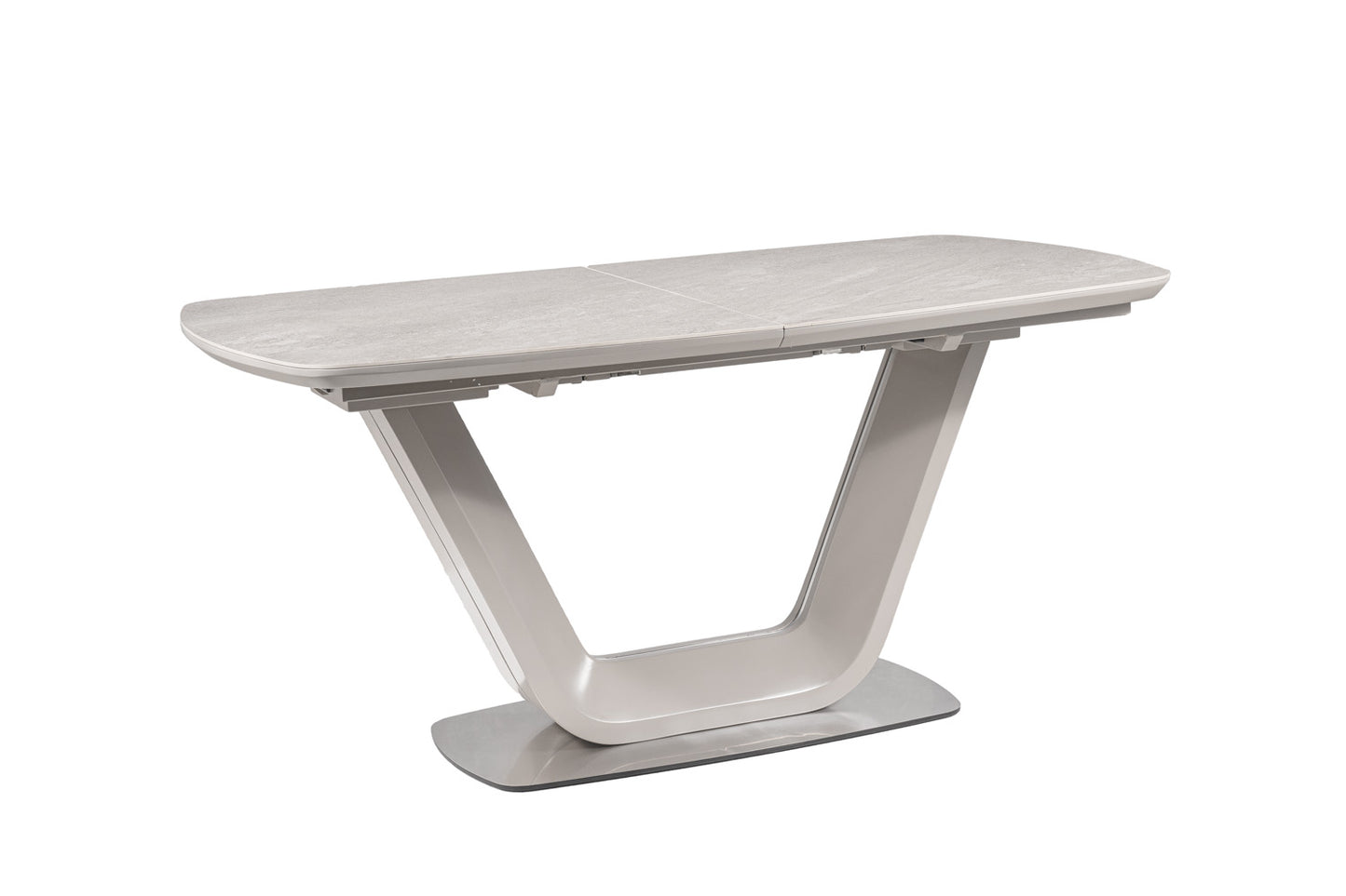 Table ARMANI CERAMIC GRAY MARBLE EFFECT / GRAY MATTE 160(220)X90