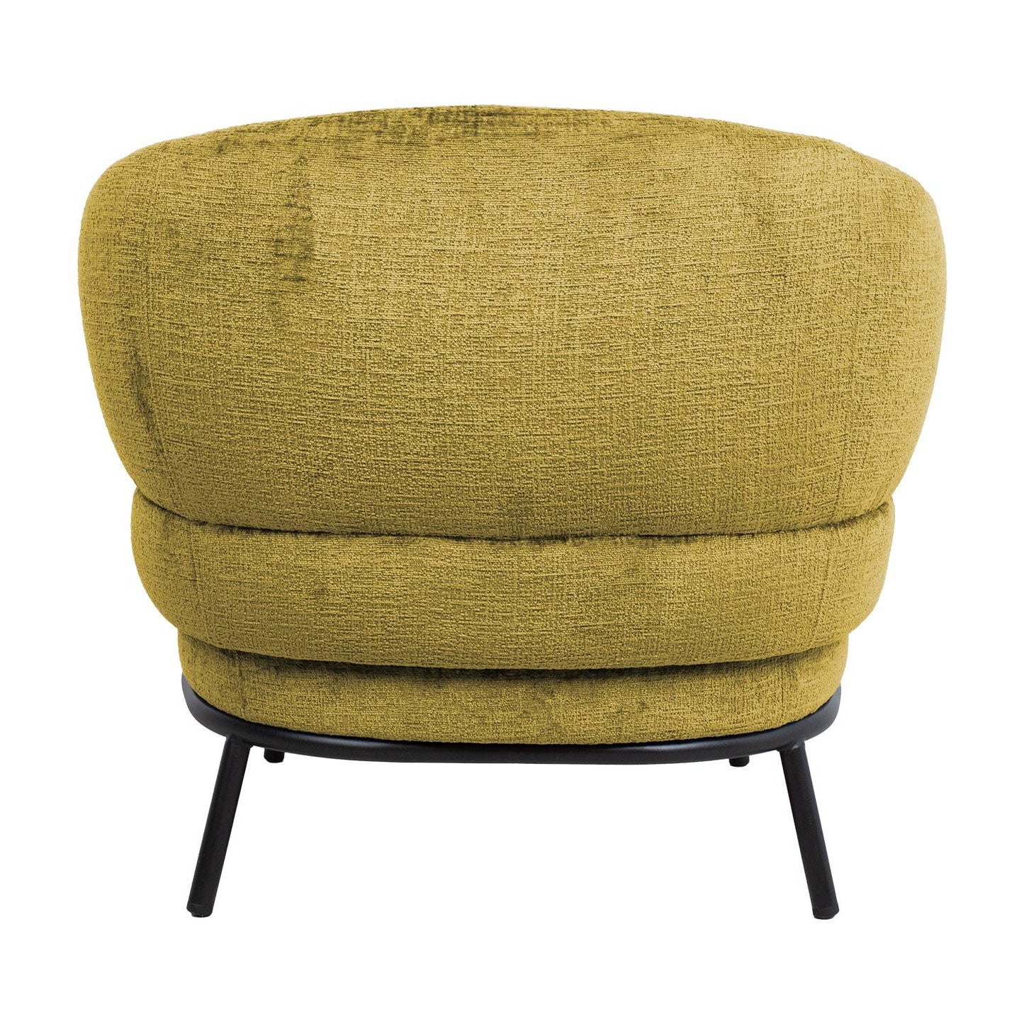 Lounge chair GEMALA yellow 