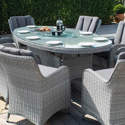 Table ASCOT 180x120xH75cm, gray 