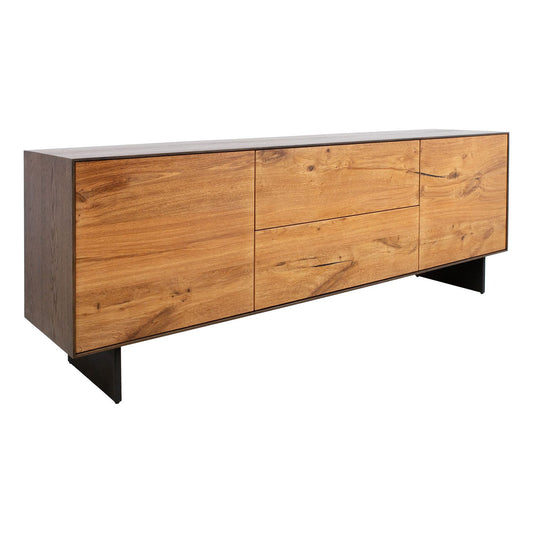 Chest of drawers VALENCIA 200x45xH76cm, oak