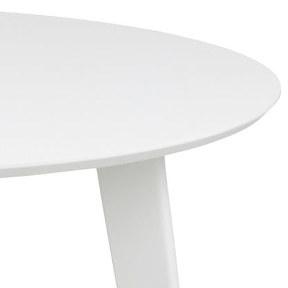 Table ROXBY, D105xH76cm, white