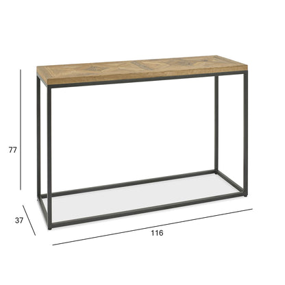 Coffee table INDUS 116x37xH77cm, oak