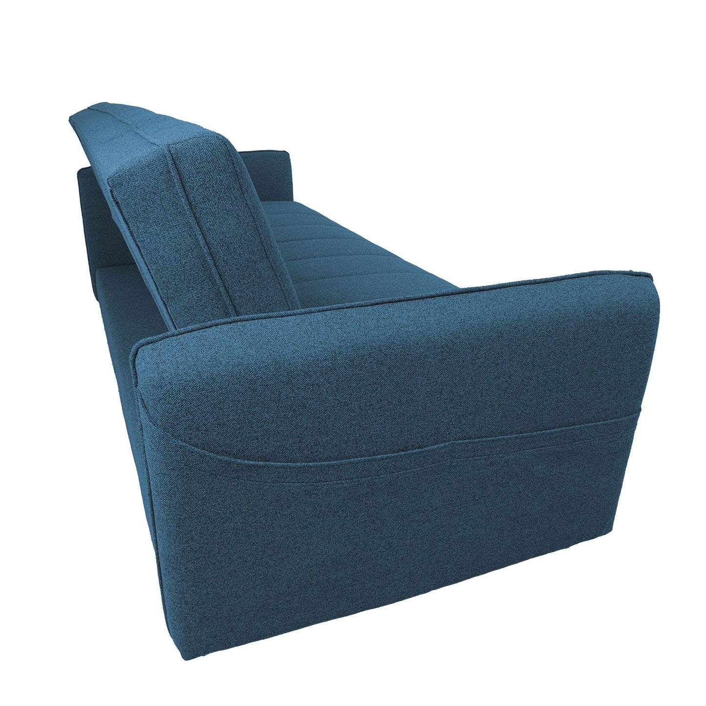 Sofa bed VISBY 200x88xH93cm, blue