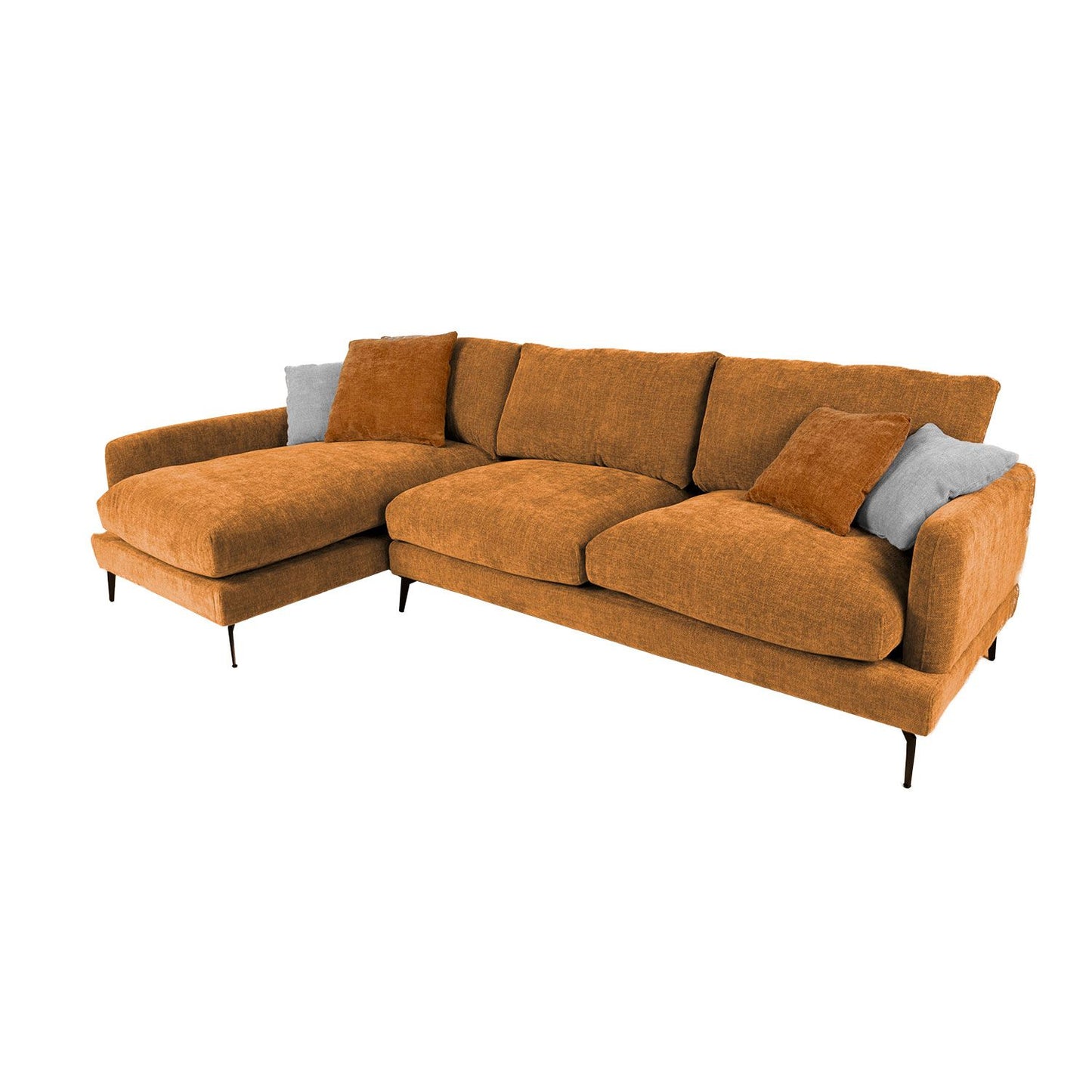 Corner sofa DAISY KS light brown 