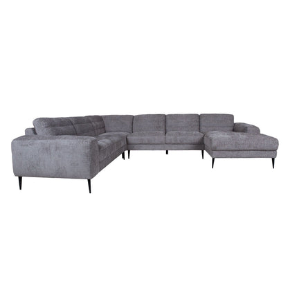 Corner sofa KRISTY LC+RC gray