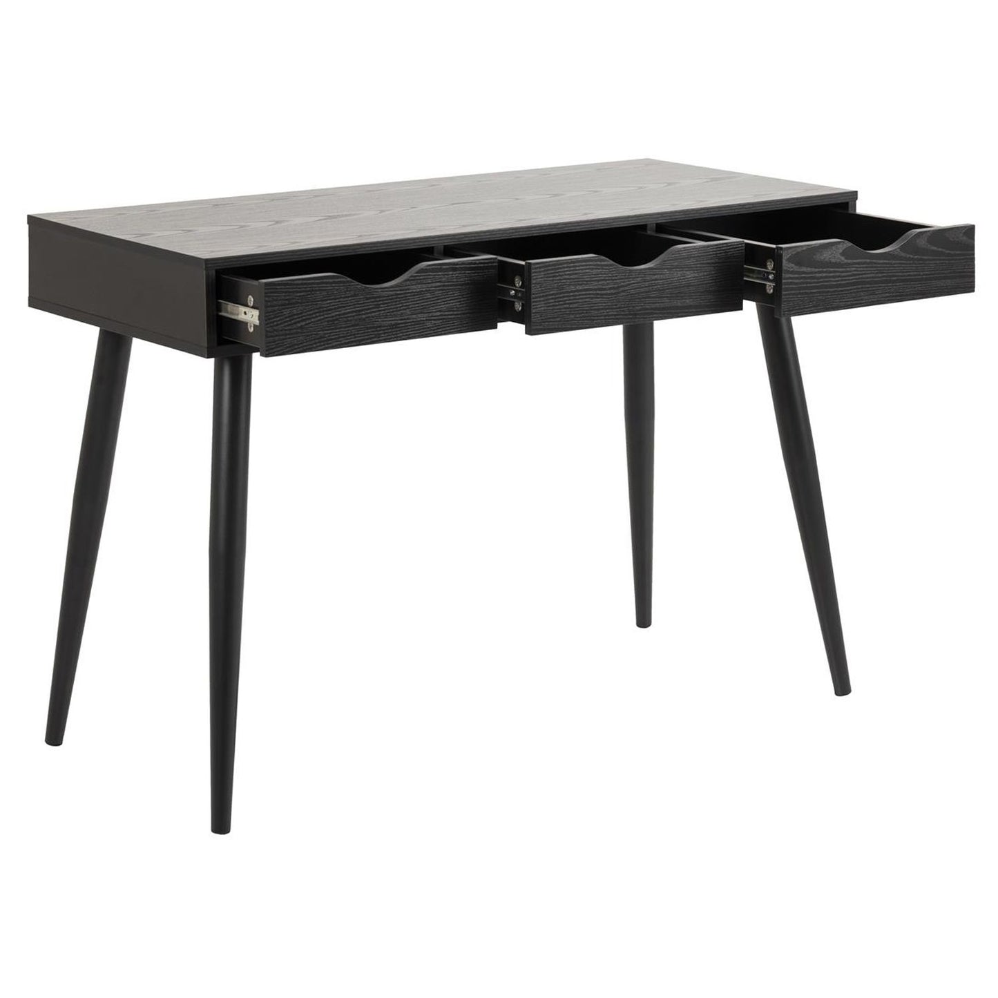 Desk NEPTUN 110x50xH77cm, black 