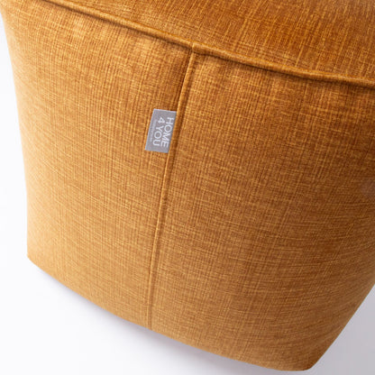 Pouf VOSS 60x60xH40cm, ocher