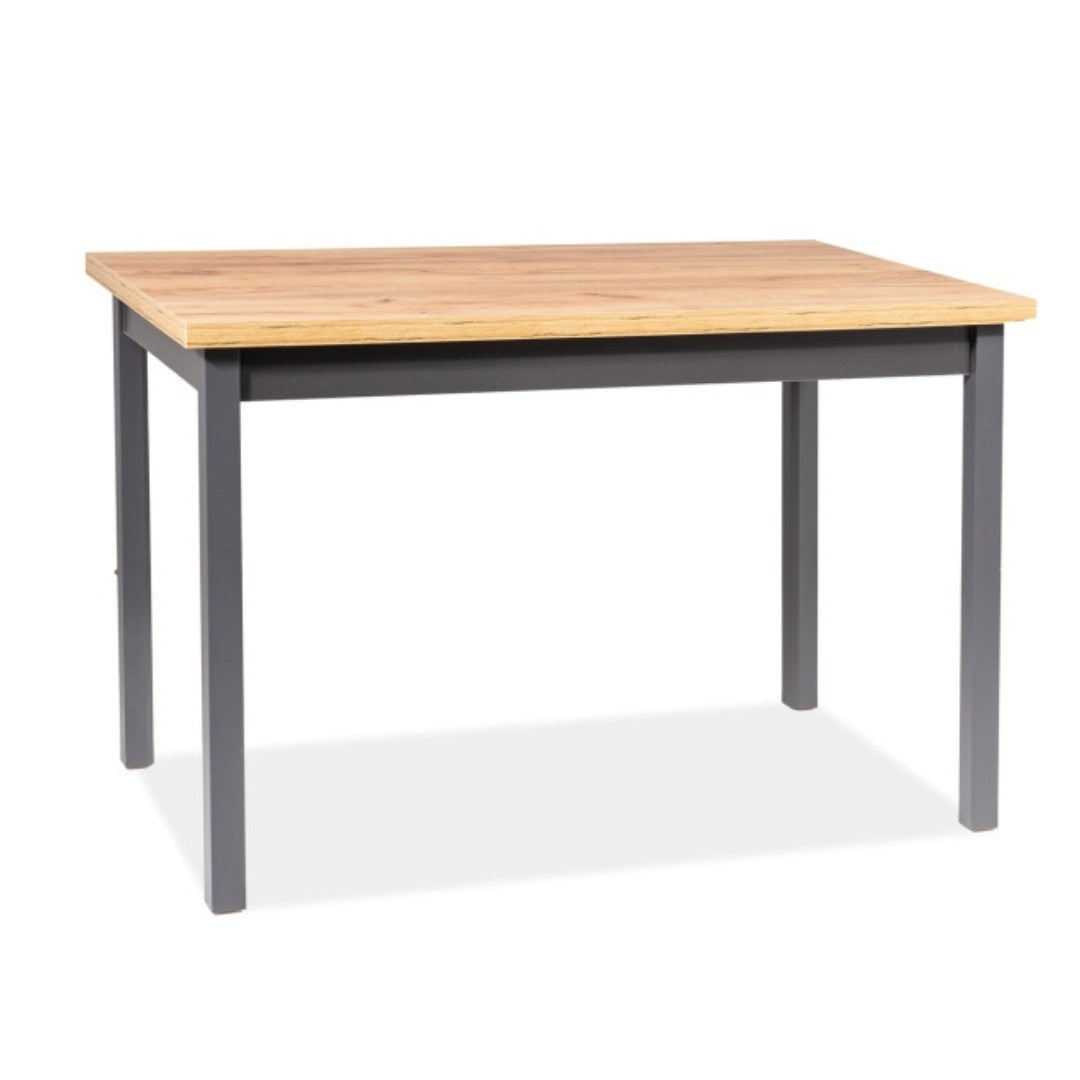 Table ADAM LANCELOTS OAK COLOR / ANTHRACITE 100x60