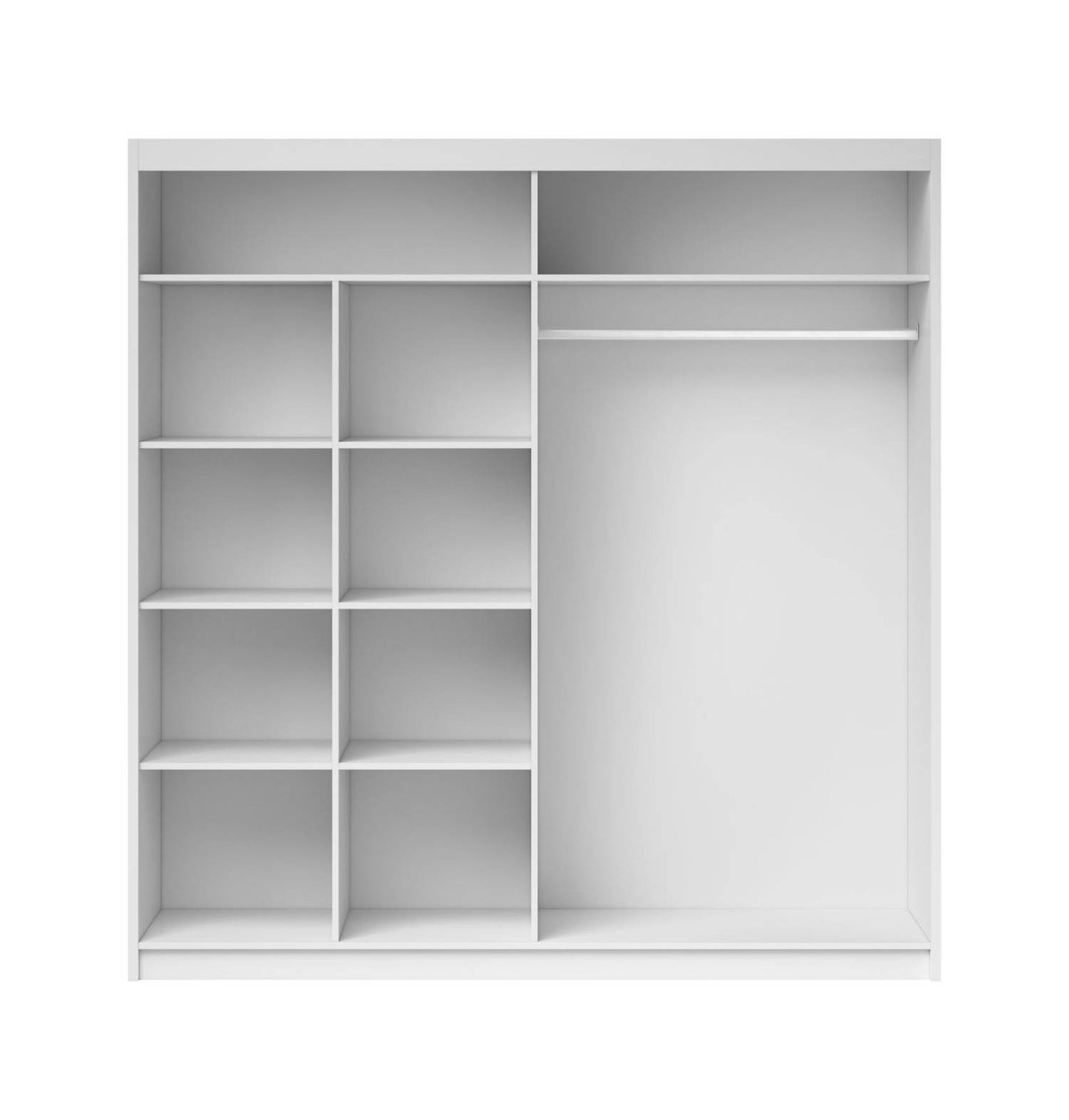 ALFA - Wardrobe 200cm / White 