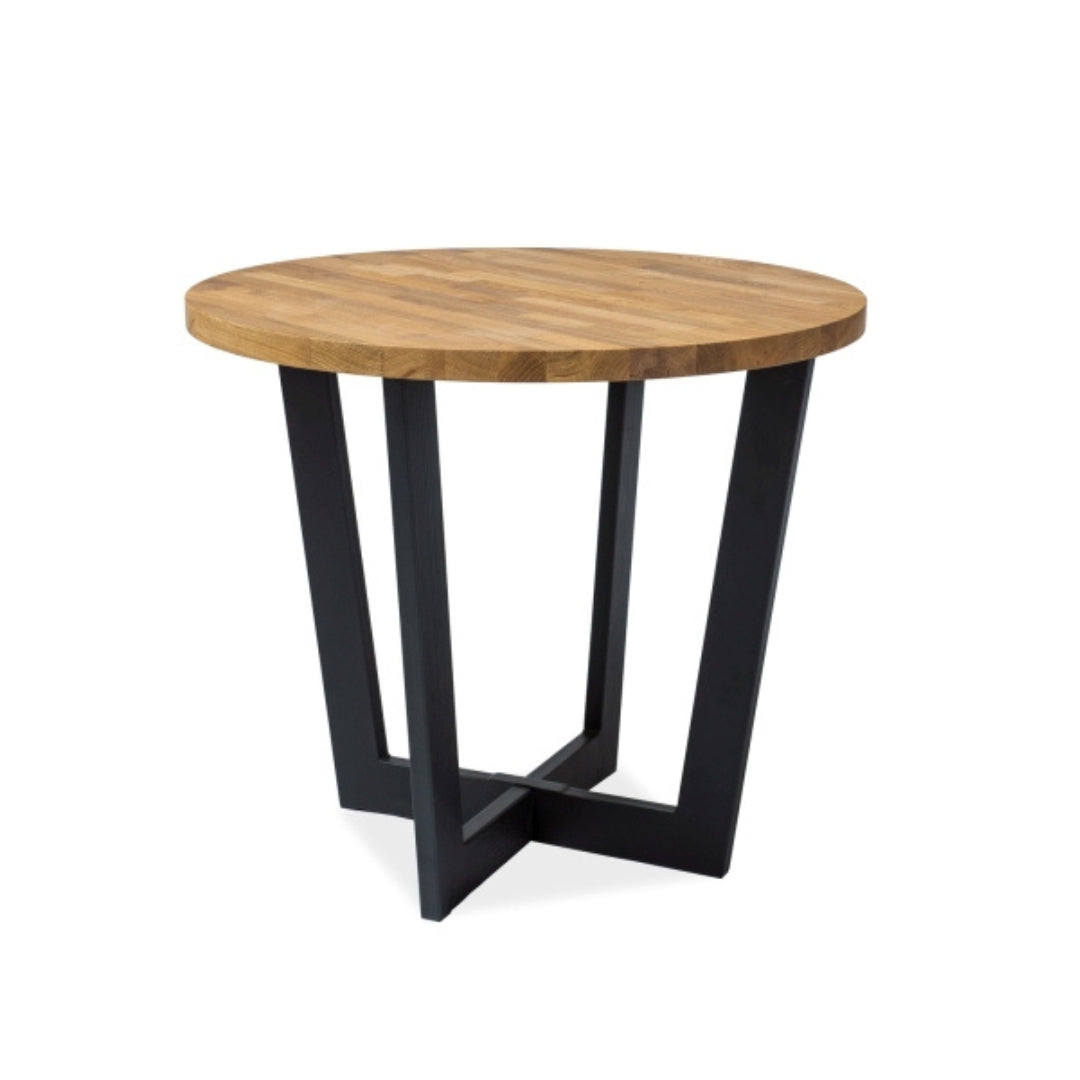 Coffee Table CONO SOLID OAK COLOR/BLACK fi 90