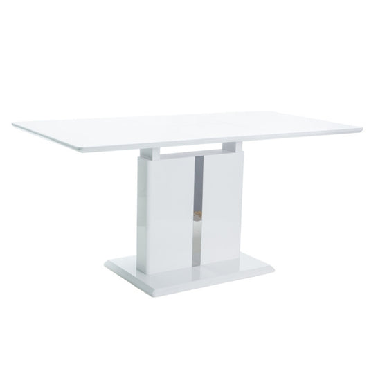 Table DALLAS WHITE LACQUER (110-150)X75