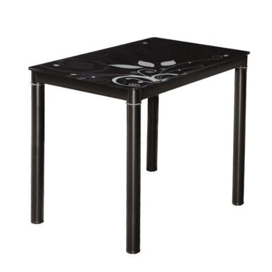 Table DAMAR BLACK/BLACK FRAME 100X60