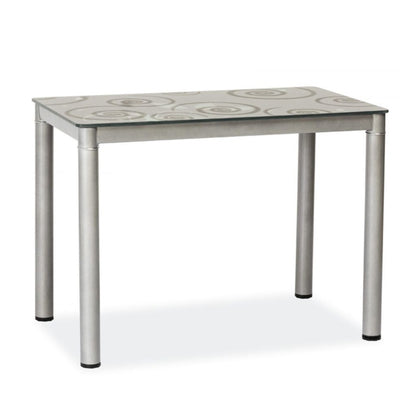 Table DAMAR GRAY/GRAY FRAME 100X60