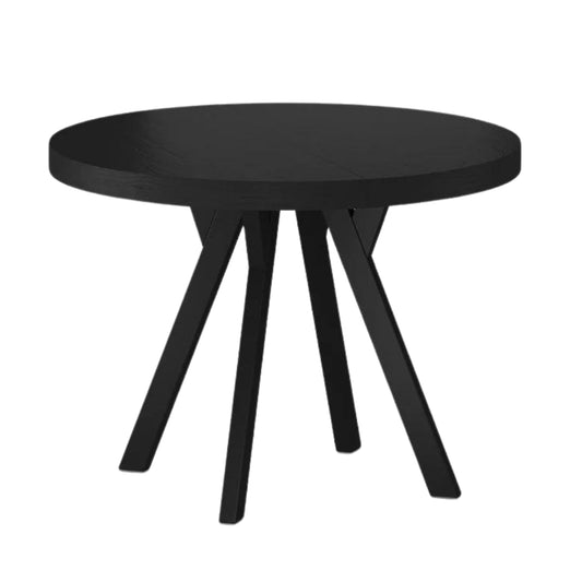 Table DOMINGO NATURAL VENEER BLACK MATTE / BLACK FI 100 (100-250)