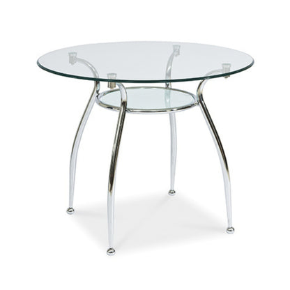 Galds FINESSE TABLE A CAURSPĪDĪGS/HROMĒTS 90X77