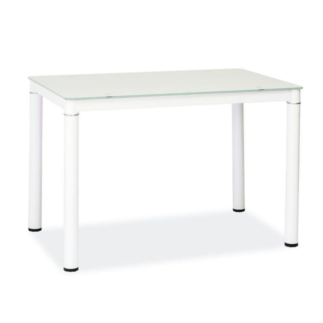 Table GALANT WHITE/WHITE FRAME 110*70