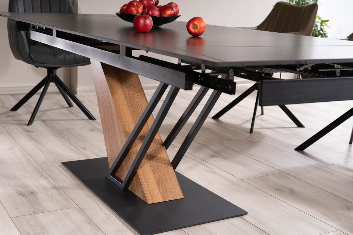 Table GENESIS BLACK / BLACK 180 (240)X90